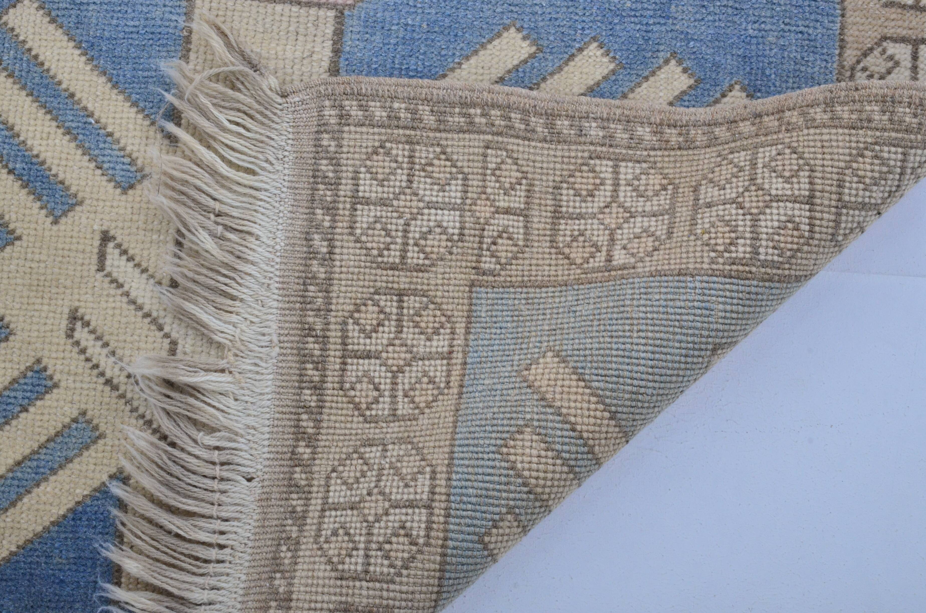 Turkish Oushak handmade rug sku 3590