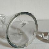 Art-Deco crystal decanter early twentieth century