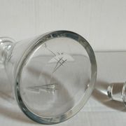 Carafe en cristal Art-Déco début XXème