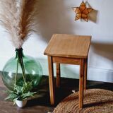 Tabouret ancien bois brut