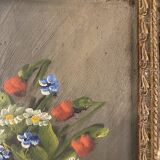 Still life with wild flowers, signed, mid-20th century