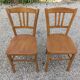 Chairs bistrot wood bar