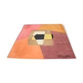 Tapis années 80 vintage design Maggiori Roche Bobois Moderniste