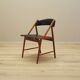 Chaise en teck, design danois, années 1970, production : Danemark