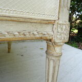 Louis XVI bench of the 19th century
