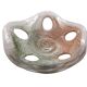 Large handcrafted glass bowl / fruit bowl / centerpiece