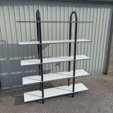 Bookcase design cabinet with 5 removable shelves