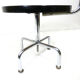 Architects chair with tubular steel frame, height adjustable