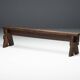 Brutalist Folk Art Benches, France, 19th Century