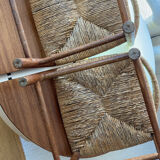 Pair chair child straw design 1950/1960