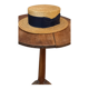 1920 boater and his hat box