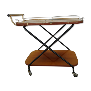 desserte pliante en bois