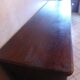 Old sideboard "Enfilade" in solid cherry wood with 3 doors and 3 drawers.