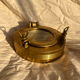 Vintage Porthole Ashtray in Brass