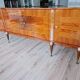 Art Deco sideboard in burr walnut from the 40s
