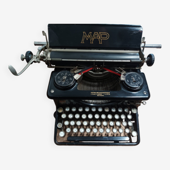 MAP typewriter 1920s-30s