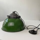 Old industrial hanging lamp