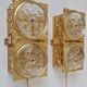 Pair of Midcentury Very Rare Wall Lamps M. P. R., Sweden, 1960s