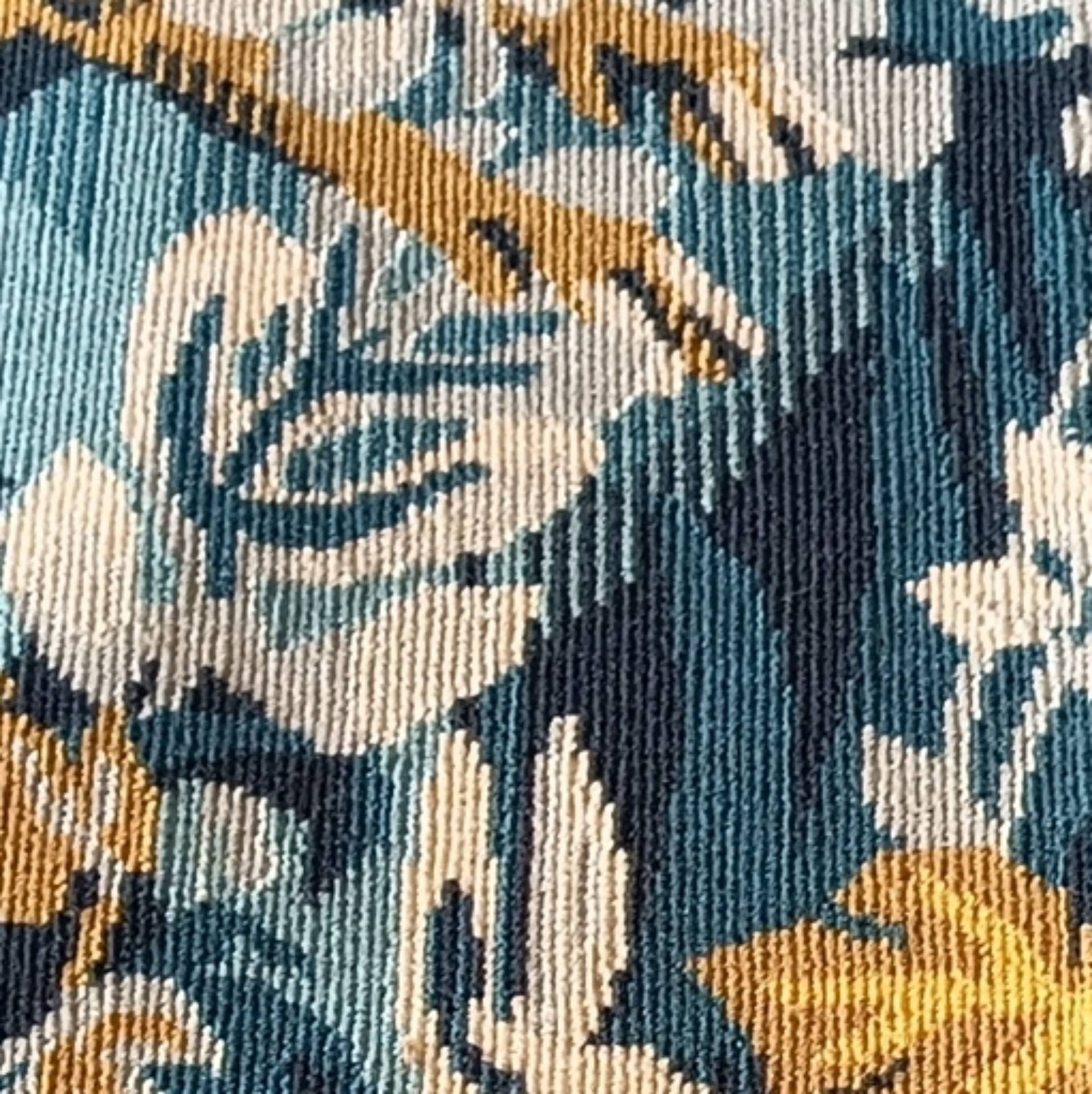 Aubusson wall tapestry signed by Hervé Leroy