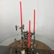 Lot of 8 BMF Nagel 1970 modular candlesticks