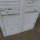 Wooden shutters louvers 2 swings L 49.5 x H 152 cm