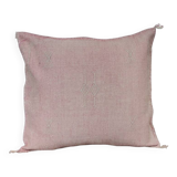 vintage pink Berber cushion