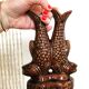 Double fish vase