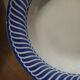 Hollow plates Digoin Jacquot flowers
