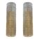 Set of Two Contemporary Smoked Diamanted Rectangular Murano Wall Sconces