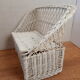 Bench rattan chest