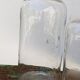 Serie de 4 flacons anciens d'herboriste