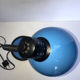 Lampe de bureau bleue et noire