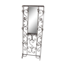 Black iron cloak coat holder