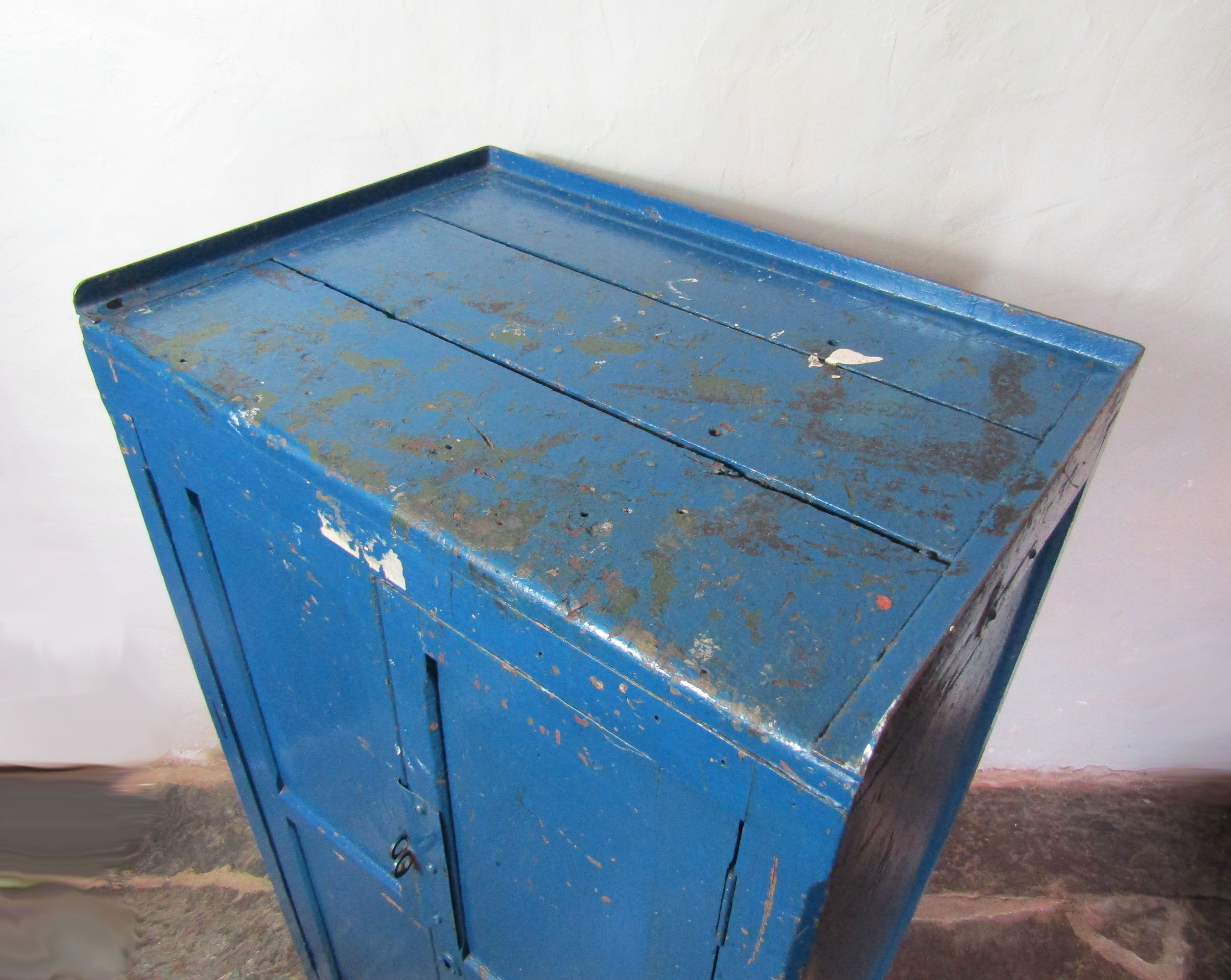 Old solid oak workshop furniture