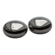 Rare salt and pepper shaker – Georg Jensen, stainless steel