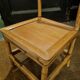 small bamboo chair
