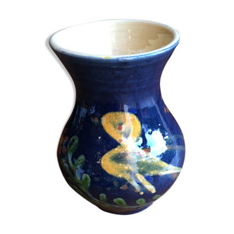 Annecy Saint Jorioz Pottery Vase