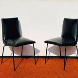 Pair of 'Robert' chairs by Pierre Guariche for Meurop