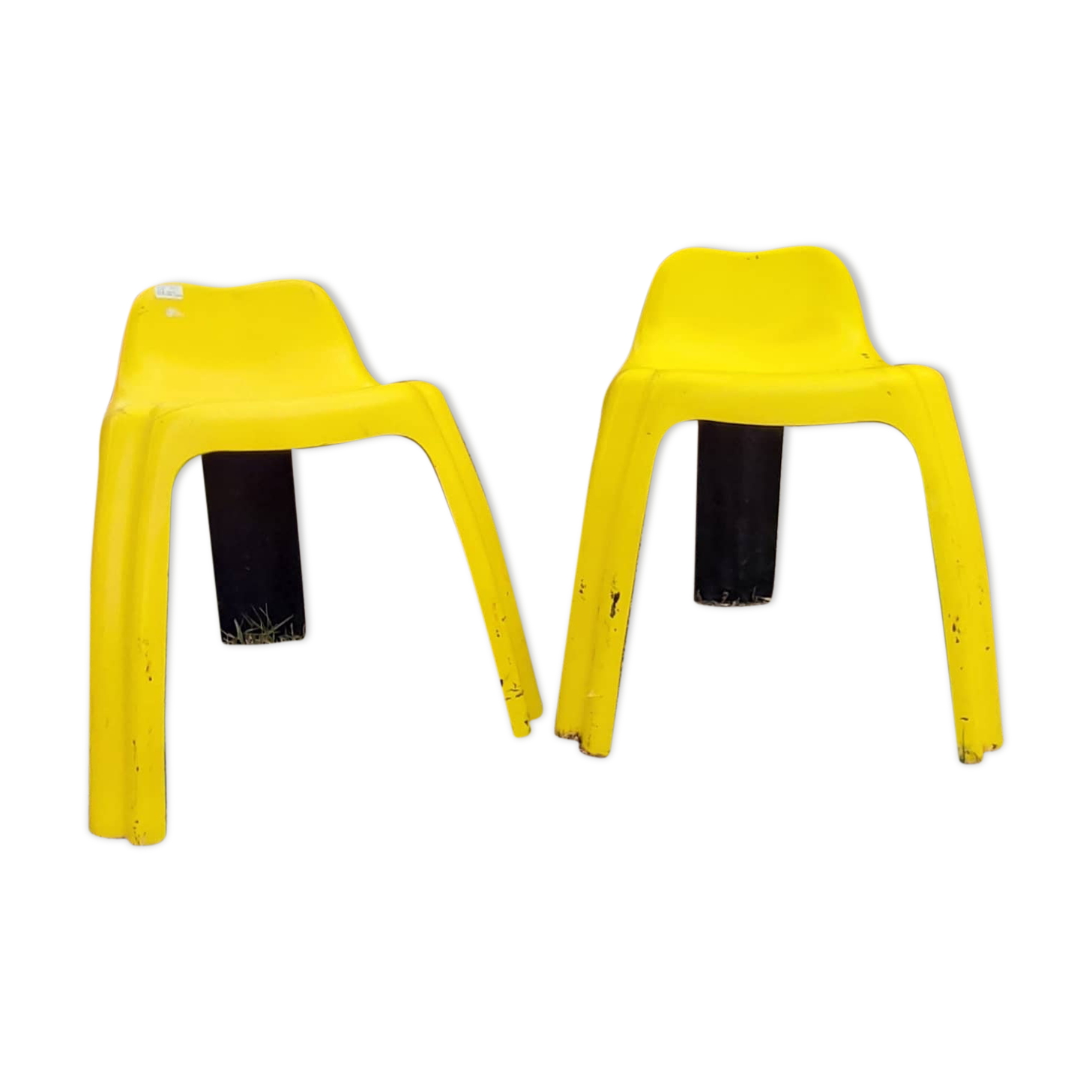 2 chairs ginger 1970