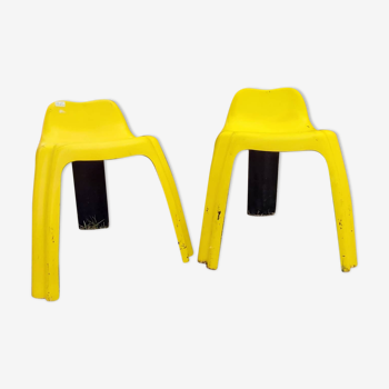 2 chaises ginger 1970