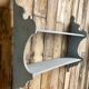 Antique shelf in weathered wood