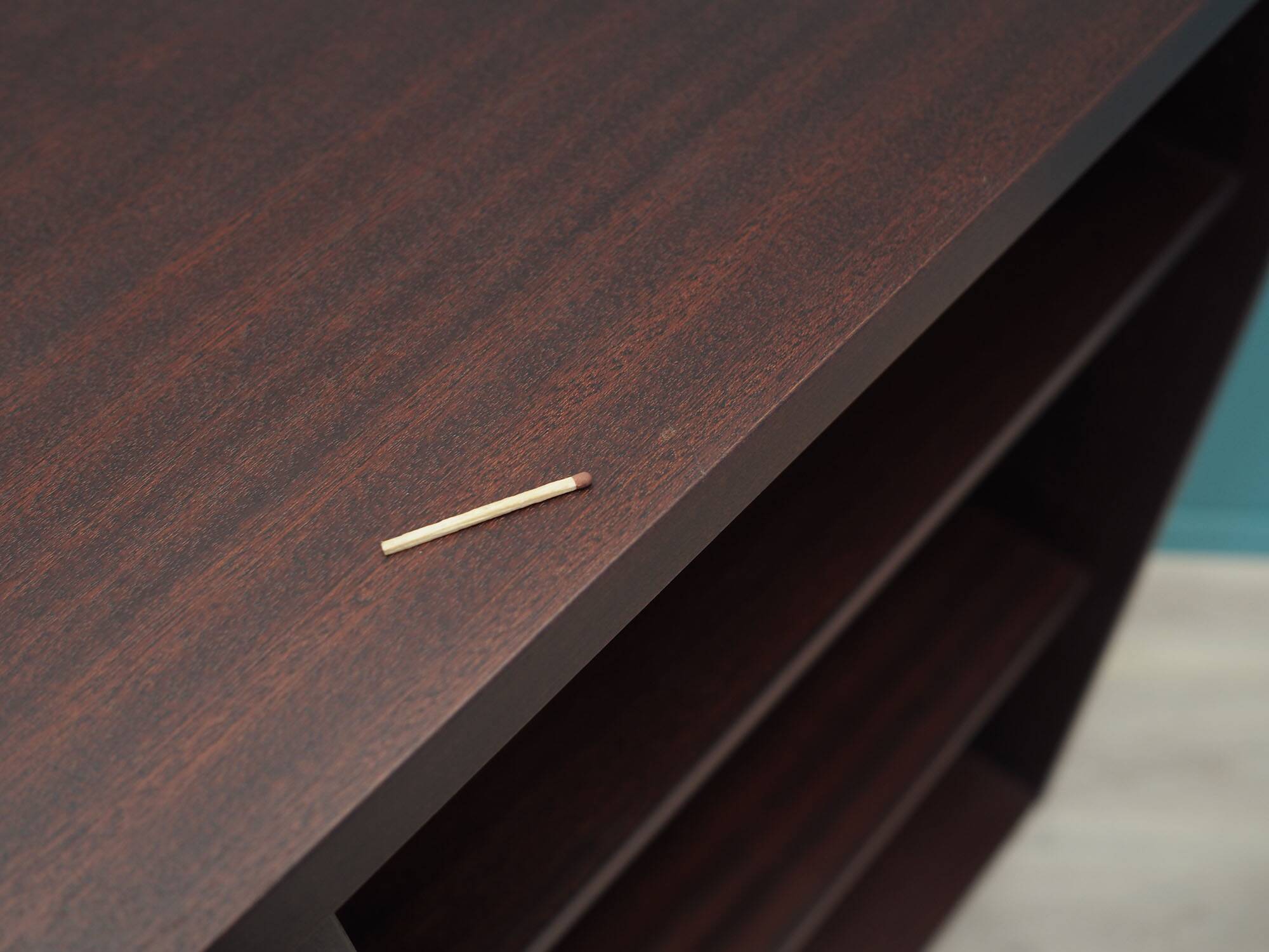 Mahogany bookcase, Swedish design, 1960s, production: Ulferts