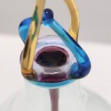 Postmodern Murano Glass Decanter Bottle by Vincenzo Nason, Italy
