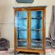Fidelys Schey Louis XVI Period Mahogany Display Cabinet Stamped XVIII Eme Si