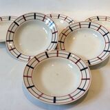 6 Basque soup plates