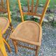 6 wooden bistro chairs, Luterma style
