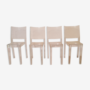 4 chaises Design Philippe Starck kartell modèle Marie