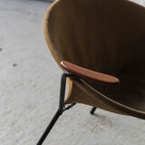 Balloon armchairs by Hans Olsen for Lea design 1960