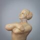 Group of four female sculptures by Francine Govers, Netherlands, 1990s