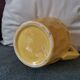 Pichet jaune abeille